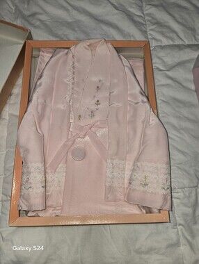 Japanese Baby Girl Kimono Pink New In Box Vintage OS